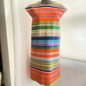 Kate Spade striped cap sleeve Nico dress